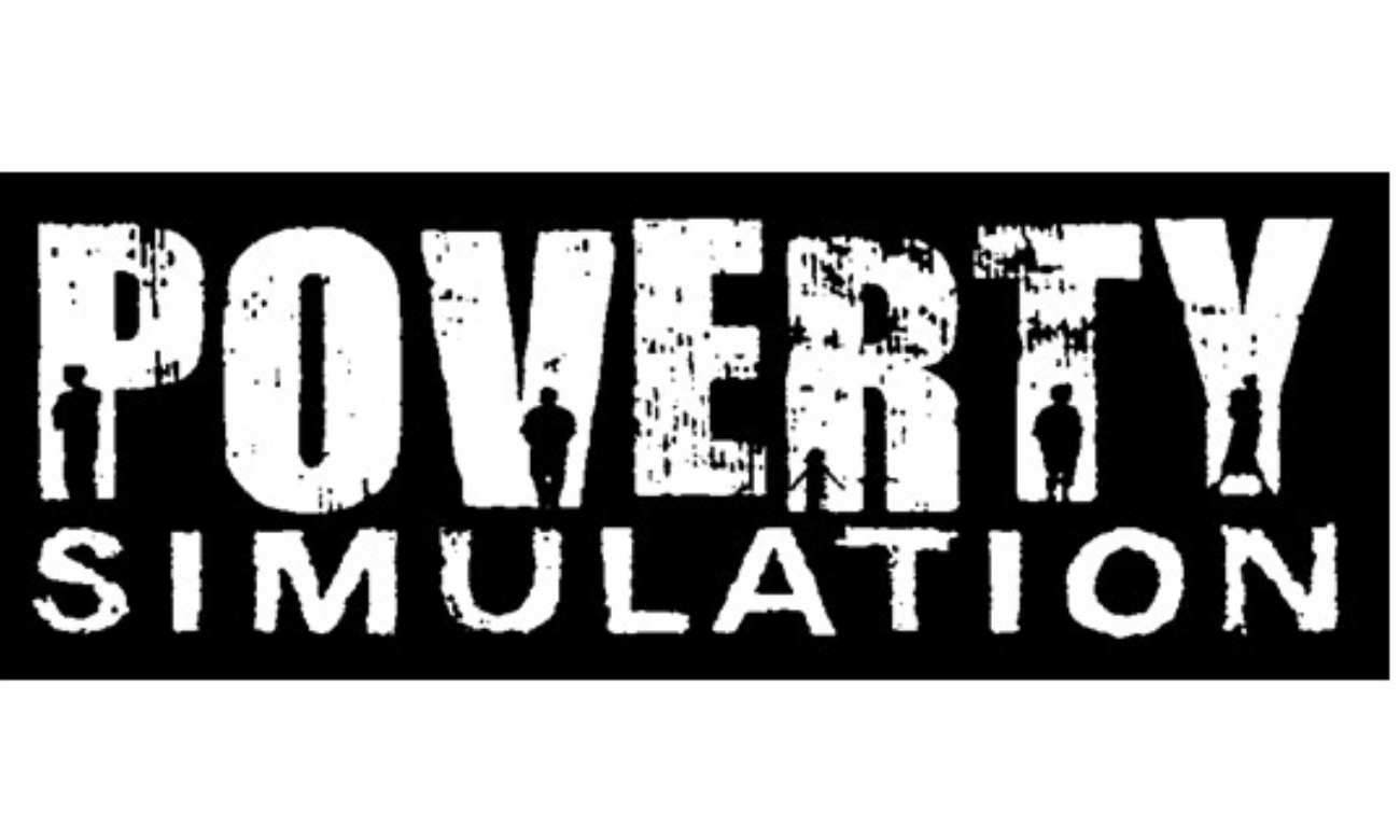 Poverty simulation training